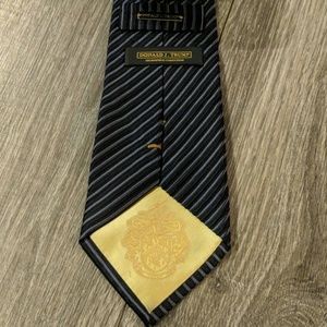 Donald Trump Signature Black and Gray Stripe Tie